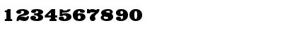 Download EgyptianEF BoldExtended Font Numeric Preview