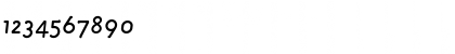 Download Engine Italic Font Numeric Preview