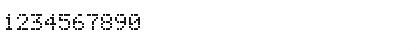 Download Bubbledot ICG Fine Pos Regular Font Numeric Preview