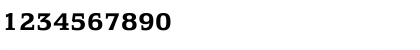Download EquestrienneBold Regular Font Numeric Preview