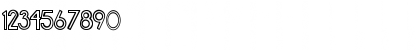 Download Erasure Regular Font Numeric Preview