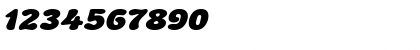 Download BubbleSoftExtended Italic Font Numeric Preview