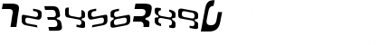 Download Euroor Regular Font Numeric Preview