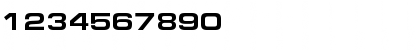 Download EuropeExtendedC Bold Font Numeric Preview