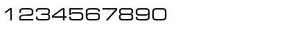 Download Eurostile Extended #2 Font Numeric Preview