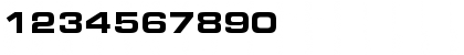 Download Eurostile LT Std Bold Extended 2 Font Numeric Preview
