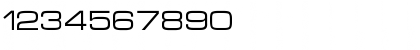 Download Euro TechnicExt Font Numeric Preview