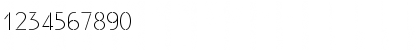 Download Existence Stencil Light Regular Font Numeric Preview