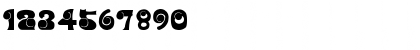 Download EYEfont Regular Font Numeric Preview
