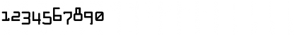 Download F2FOCRAlexczyk LT Std Shake Regular Font Numeric Preview
