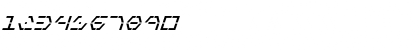 Download Zeta Sentry Italic Italic Font Numeric Preview
