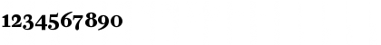 Download FarnhamDisplay-BoldOSF Regular Font Numeric Preview