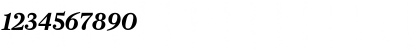 Download FarnhamText-SemiItalLF Regular Font Numeric Preview