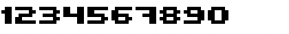 Download Fat Normal Font Numeric Preview