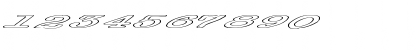 Download Bullet Train Regular Font Numeric Preview