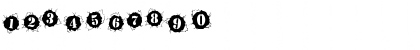 Download BulletHolz Regular Font Numeric Preview
