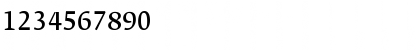 Download FedraSerifB NormalTF Font Numeric Preview