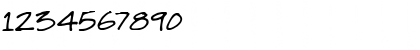 Download FG Per Regular Font Numeric Preview