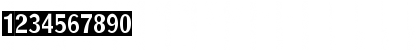 Download FigureSquare Regular Font Numeric Preview