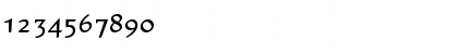 Download Formal 436 Regular Font Numeric Preview