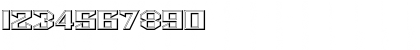 Download Bulwark NF Regular Font Numeric Preview