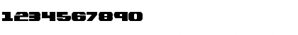 Download Bummer Regular Font Numeric Preview
