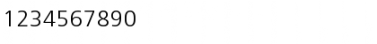 Download FreeSetC Regular Font Numeric Preview