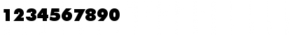 Download Futura Extra Black Font Numeric Preview