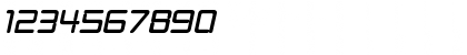 Download Burger Joint Neon Italic JL Regular Font Numeric Preview