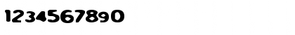 Download BurnYourPhone Regular Font Numeric Preview