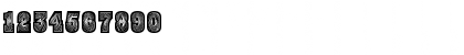 Download BurrisBlack Regular Font Numeric Preview
