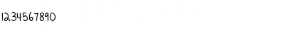 Download Burst My Bubble Regular Font Numeric Preview