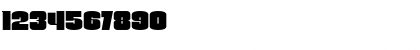 Download Gaslon Regular Font Numeric Preview