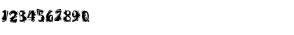 Download Burweed ICG Thorny Regular Font Numeric Preview