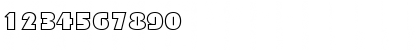 Download Geometric 885 Regular Font Numeric Preview