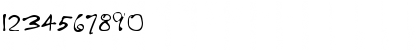 Download BushToad Regular Font Numeric Preview
