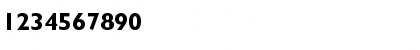 Download Gill Sans Std Bold Font Numeric Preview