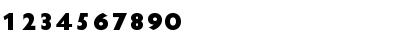 Download GiltuTExtBol Regular Font Numeric Preview