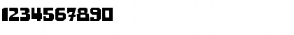 Download Buster Regular Font Numeric Preview