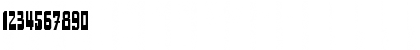 Download Buster Regular Font Numeric Preview