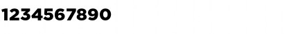 Download Gotham Black Font Numeric Preview