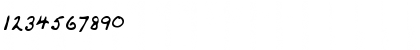 Download Button Regular Font Numeric Preview