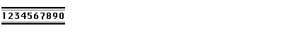 Download ButtonHilightFLF Regular Font Numeric Preview