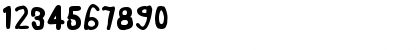 Download Buttweasel Regular Font Numeric Preview
