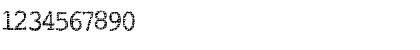 Download Buttzilla Regular Font Numeric Preview
