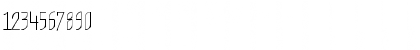 Download GrafiloneLLLight Regular Font Numeric Preview