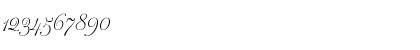 Download Gravura LT Std Regular Font Numeric Preview