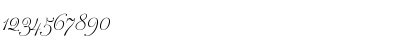 Download Gravura Plain Font Numeric Preview
