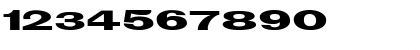 Download Groschen ExtraExtended Font Numeric Preview