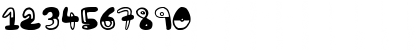 Download bw Regular Font Numeric Preview